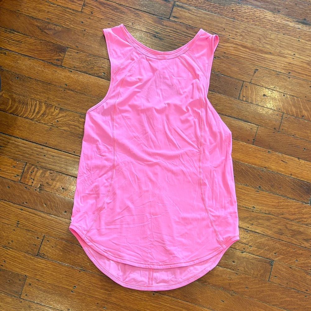Lululemon Athletica Bright Pink Tank Top